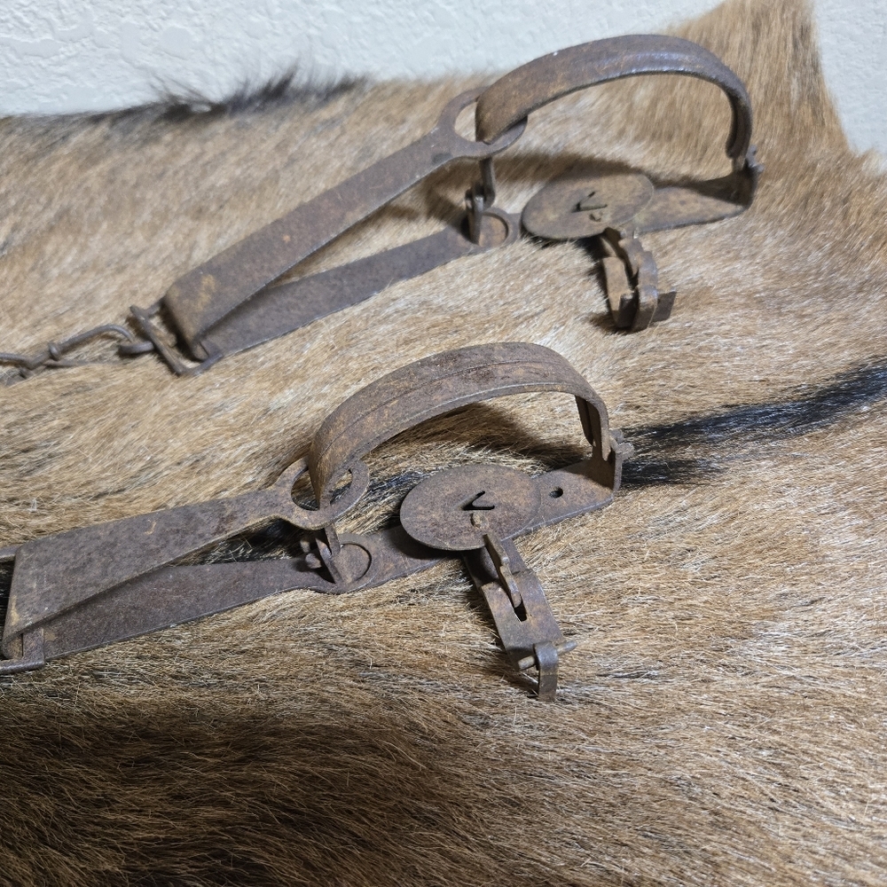 Victor #1 & #2 Animal Traps For Small And Medium Rusty Decor